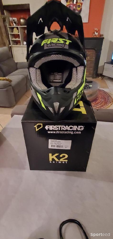 Vélo tout terrain - VTT - Casque FIRSTRACING K2 Evo helmet - photo 3