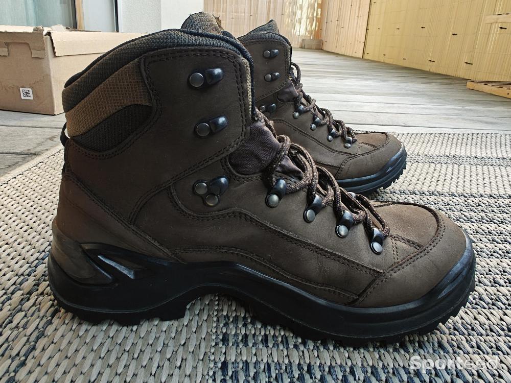 Randonnée / Trek - Chaussures Randonnée Homme Lowa Renegade GTX Mid Espresso  - photo 4
