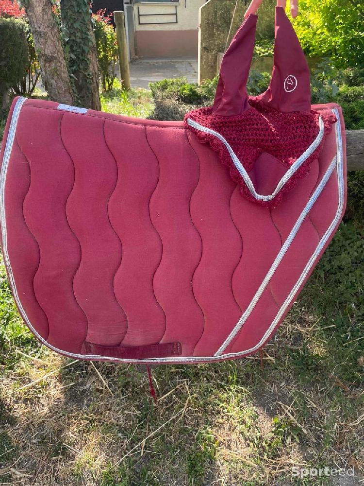 Equitation - Ensemble tapis et bonnet  - photo 2