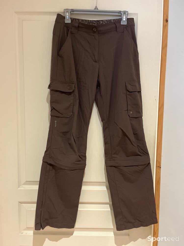 Randonnée / Trek - Pantalon de rando Quechua marron  femme - photo 1
