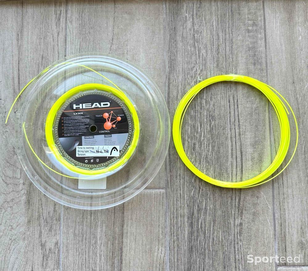 Tennis - Cordage tennis 12,2 mètres Babolat Head Tecnifibre Wilson Luxilon - photo 2