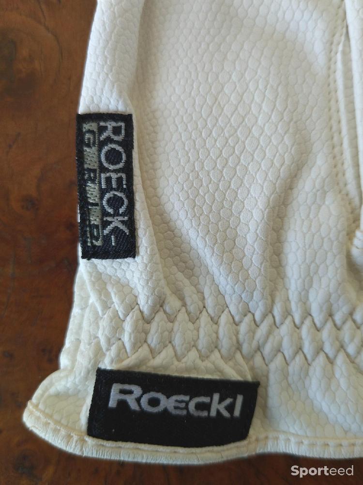 Equitation - Gants d’équitation blancs Roeckl Grip - photo 3