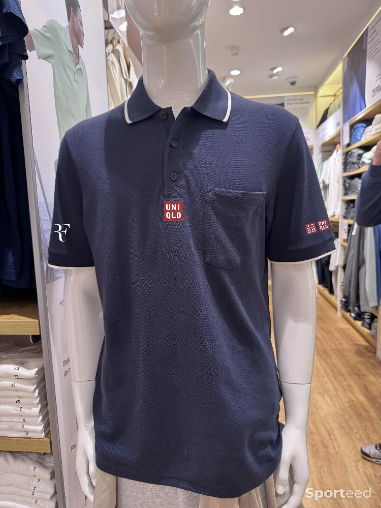 Tennis - Polo bleu : collection Federer été 2025 - photo 1