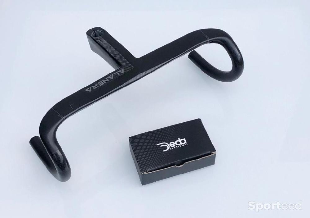 Vélo route - guidon intégré en carbone DEDA ELEMENTI - photo 3