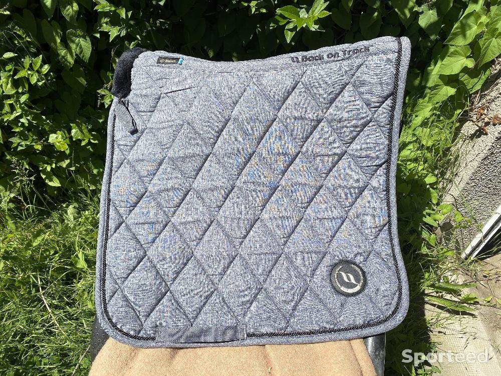 Equitation - Tapis dressage Haze gris chiné - photo 1