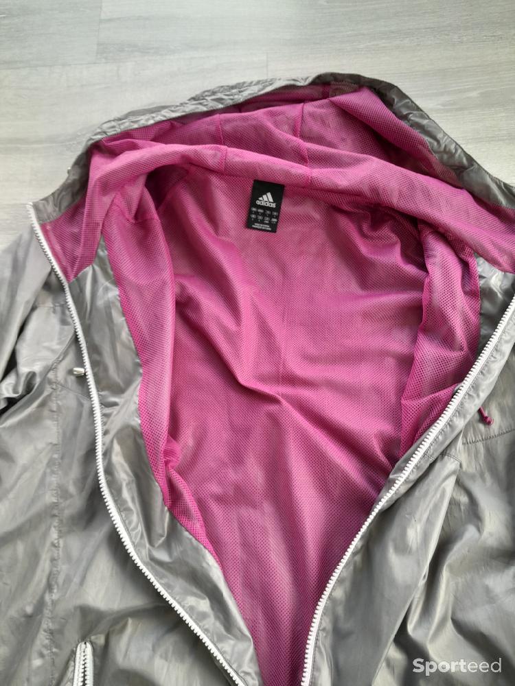 Course à pied route - Veste coupe-vent Adidas  - photo 3