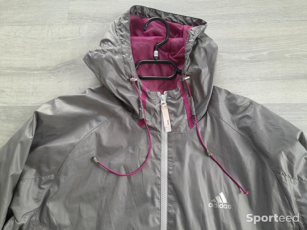 Course à pied route - Veste coupe-vent Adidas  - photo 2