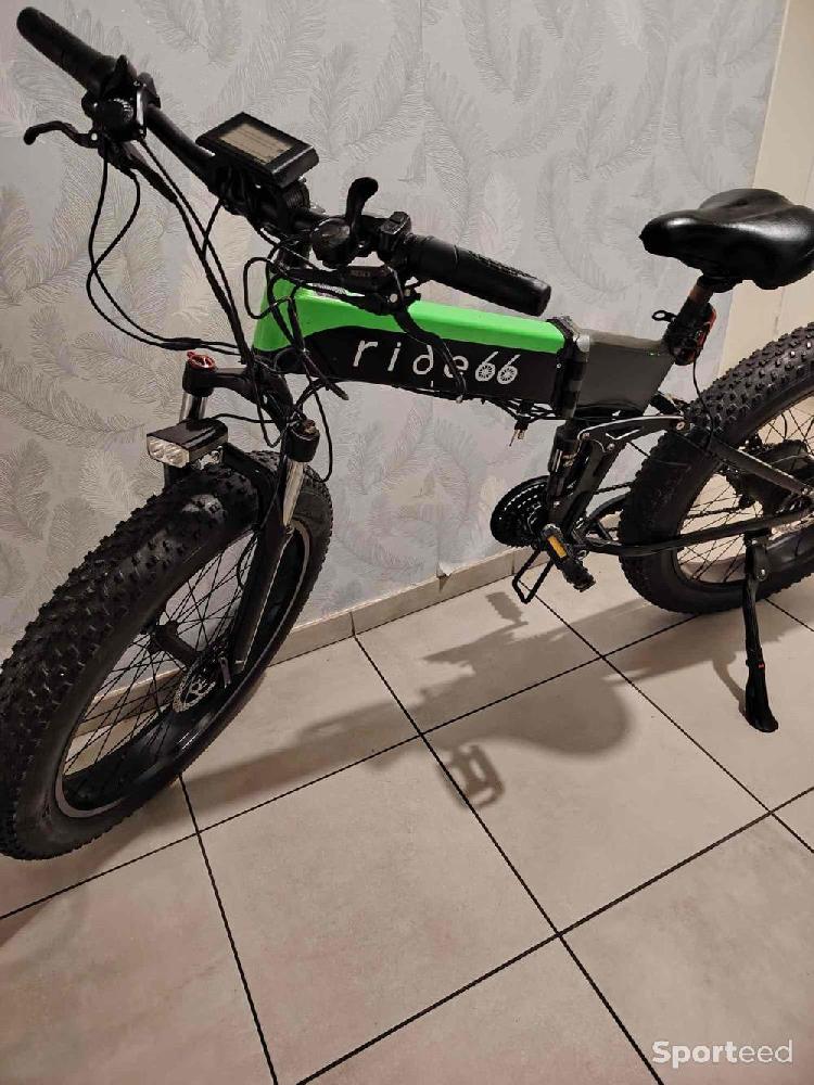 Vélo électrique - VTT électrique Pliable 26 Pouces d'occasion avec double batterie  - photo 1
