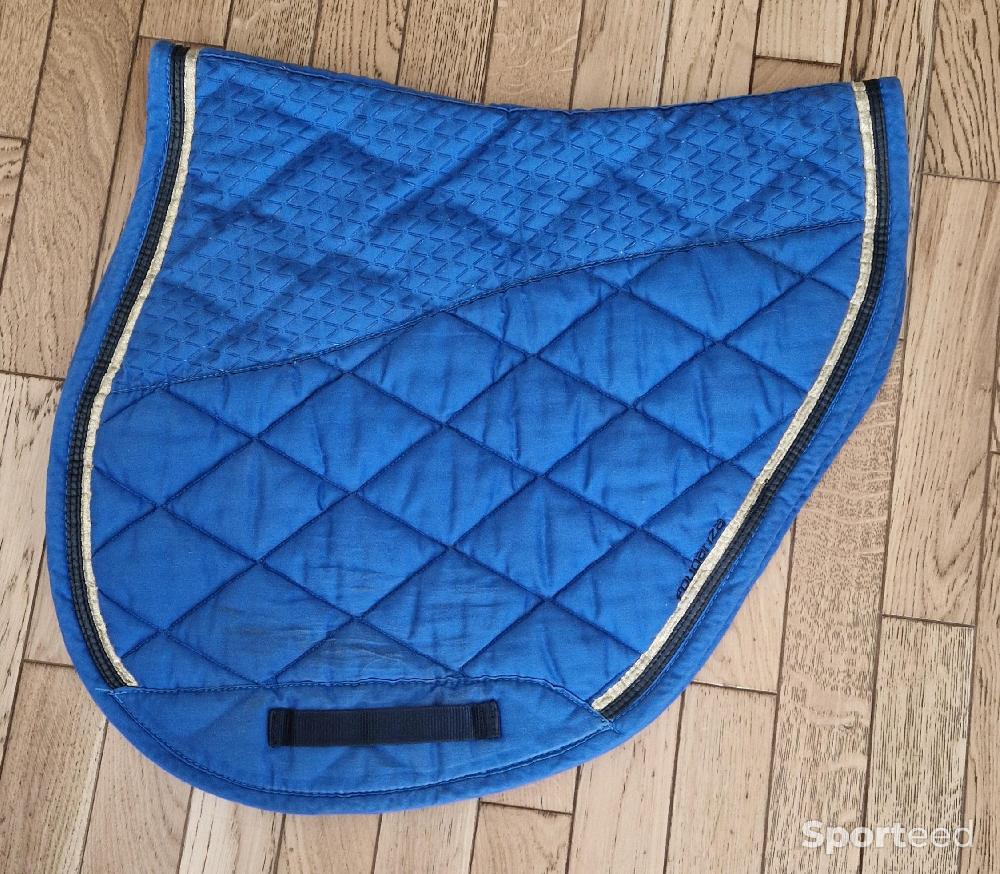 Equitation - Tapis de selle bleu roi - photo 1