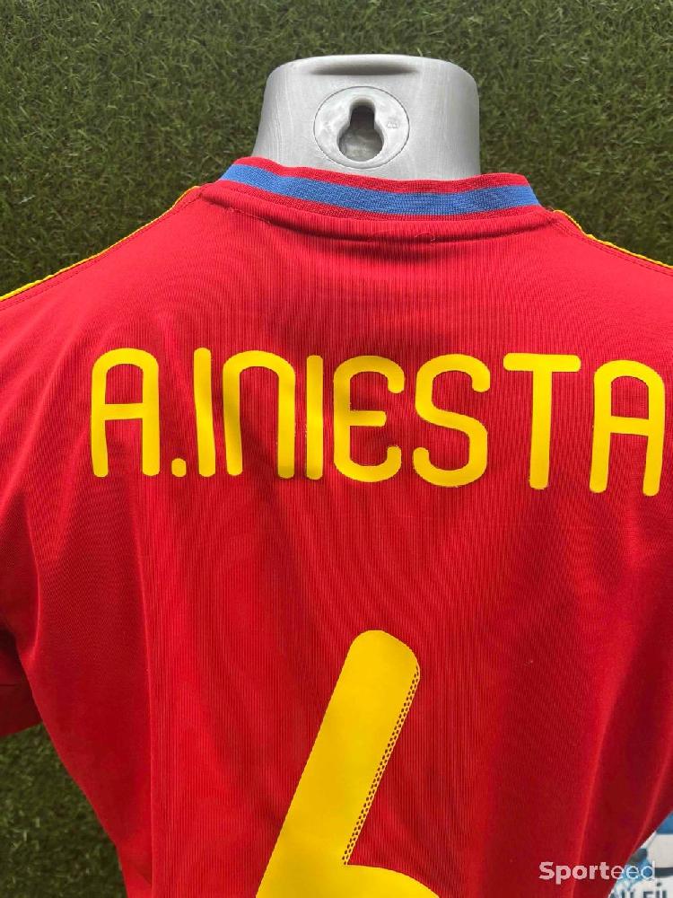 Football - Maillot iniesta espagne - photo 4