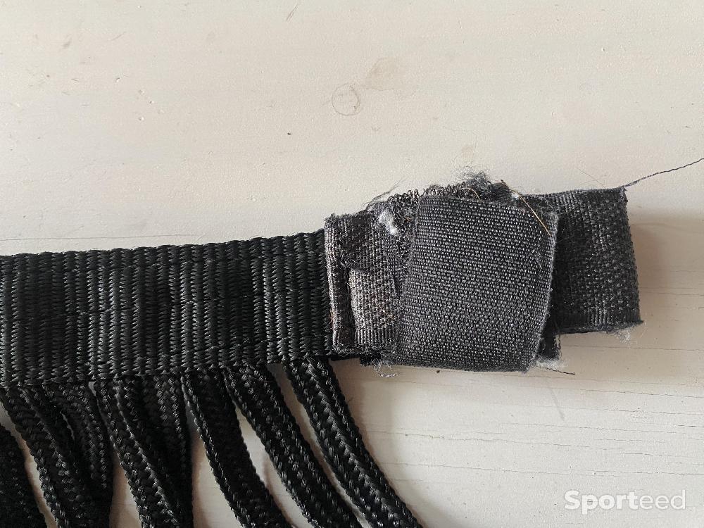 Equitation - Frontal anti-mouche tissu noir - photo 2