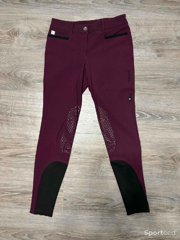 Equitation - pantalon equiline prune  - photo 1