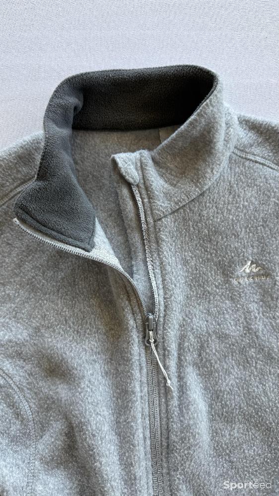 Randonnée / Trek - Polaire gris clair Quechua (Decathlon) - Taille Large - photo 4