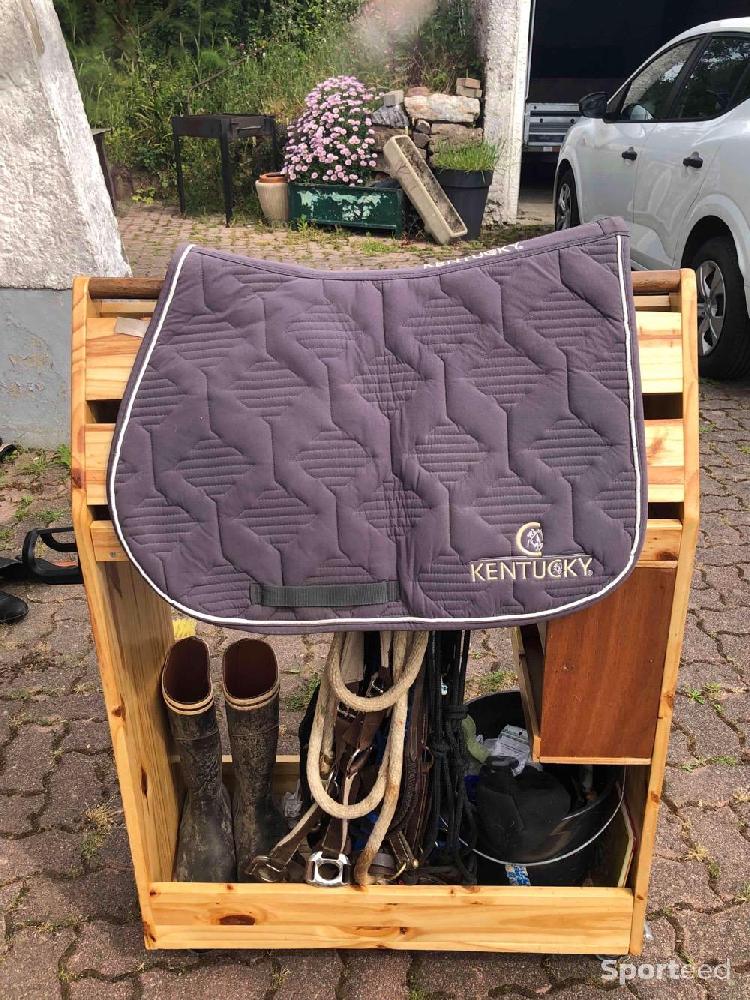Equitation - Tapis gris Kentucky de cso FS  - photo 1