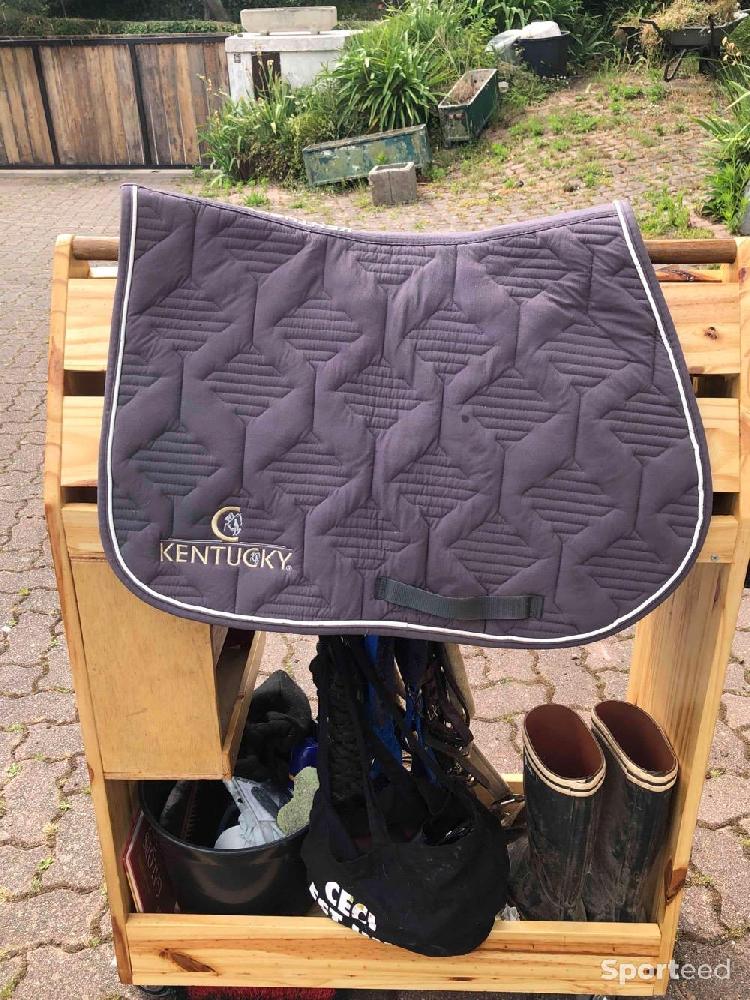 Equitation - Tapis gris Kentucky de cso FS  - photo 2
