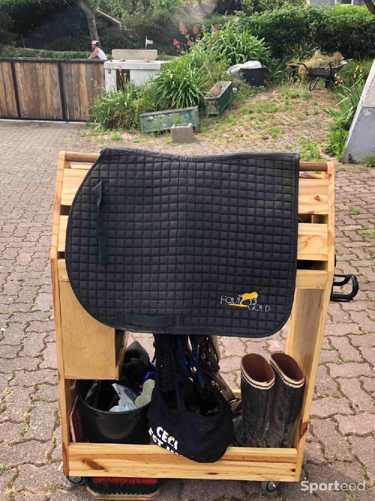 Equitation - Tapis noir equigold mixte  - photo 1