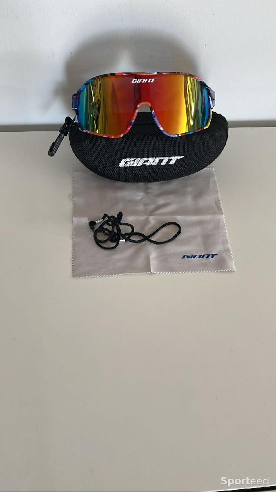 Course à pied trail - Lunettes sport giant turquoise polarisé  - photo 1