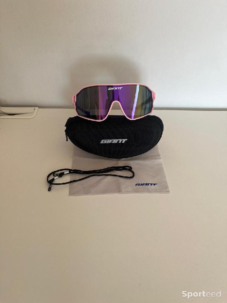 Course à pied trail - Lunette sport giant rose polarisé  - photo 1