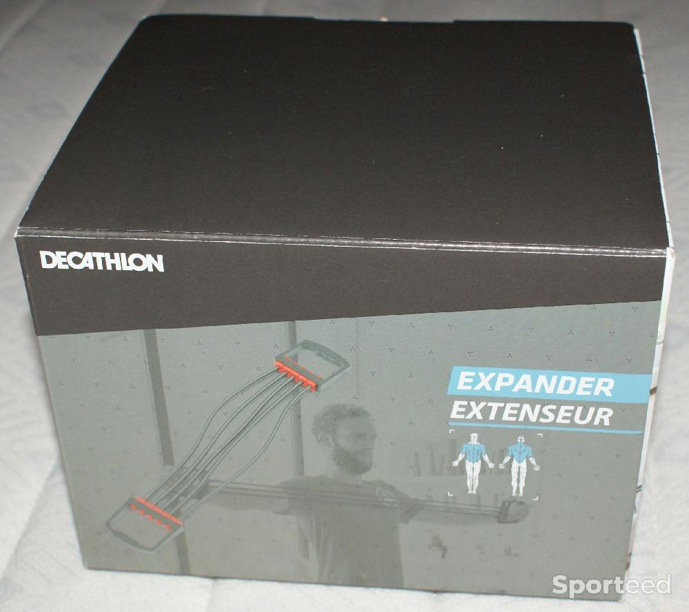 Fitness / Cardio training - Extenseur expander - marque 'décathlon' - 5/25kg - noir/rouge - photo 2
