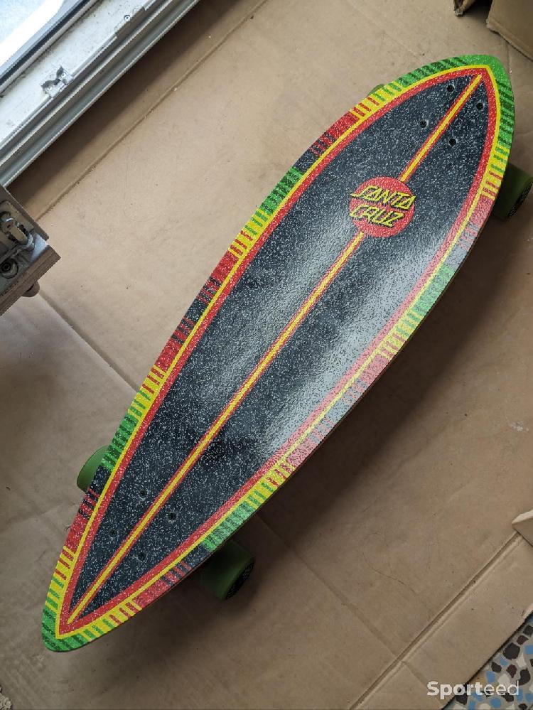 Skateboard / Longboard - Santa Cruz Serape Dot Pintail Longboard 9.2' x 33' - photo 2