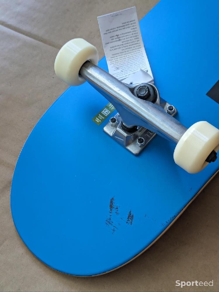 Skateboard / Longboard - 8.375' skateboard complet érable goodstock neon blue - photo 4