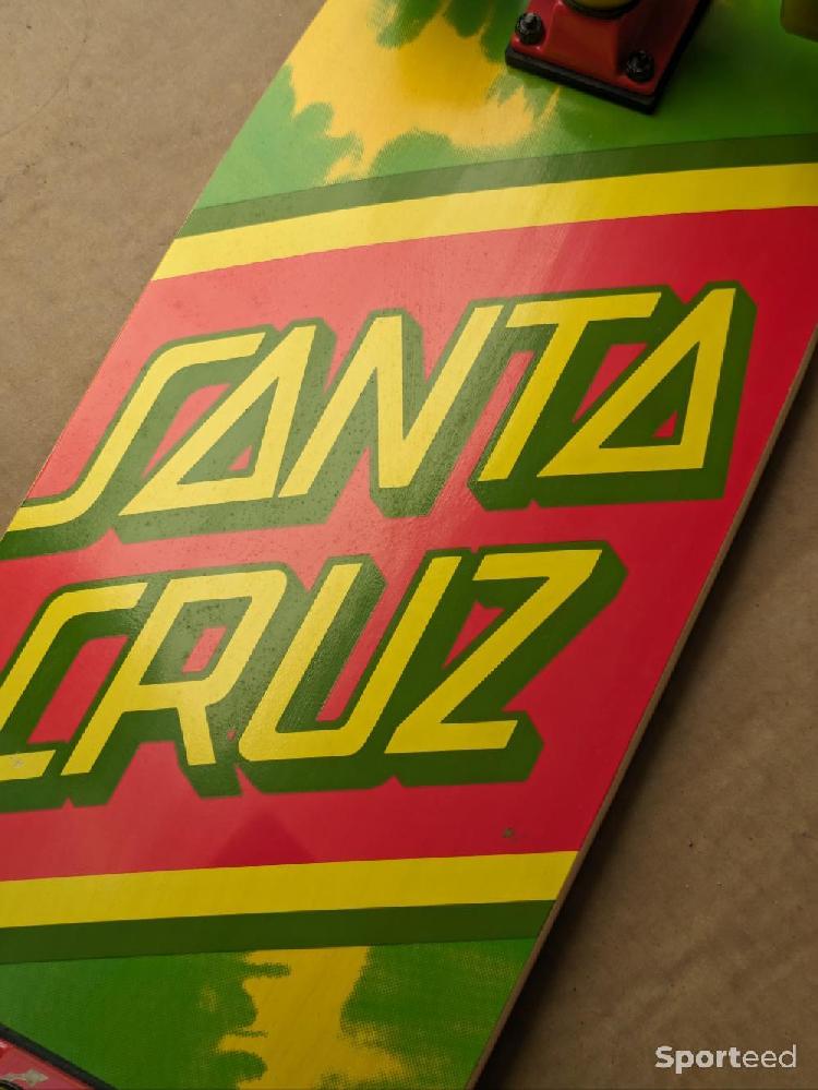 Skateboard / Longboard - Santa Cruz Rasta Tie Dye Cruiser 8.79' x 29.05' - photo 3