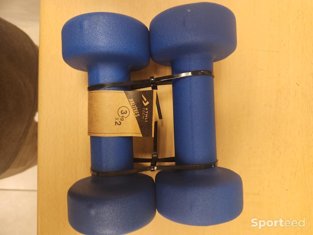 Musculation - Haltères vinyl 3kg  - photo 1