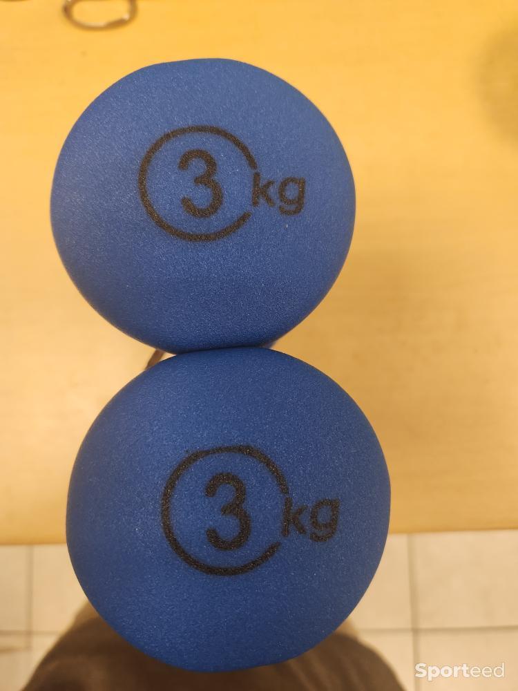 Musculation - Haltères vinyl 3kg  - photo 3