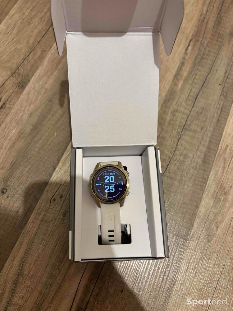 Triathlon - Montre garmin fenix 7S pro Sapphire Solar - photo 2