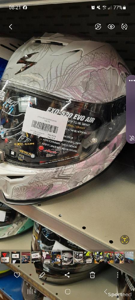 Moto route - Casque moto neuf  femme  M - photo 3