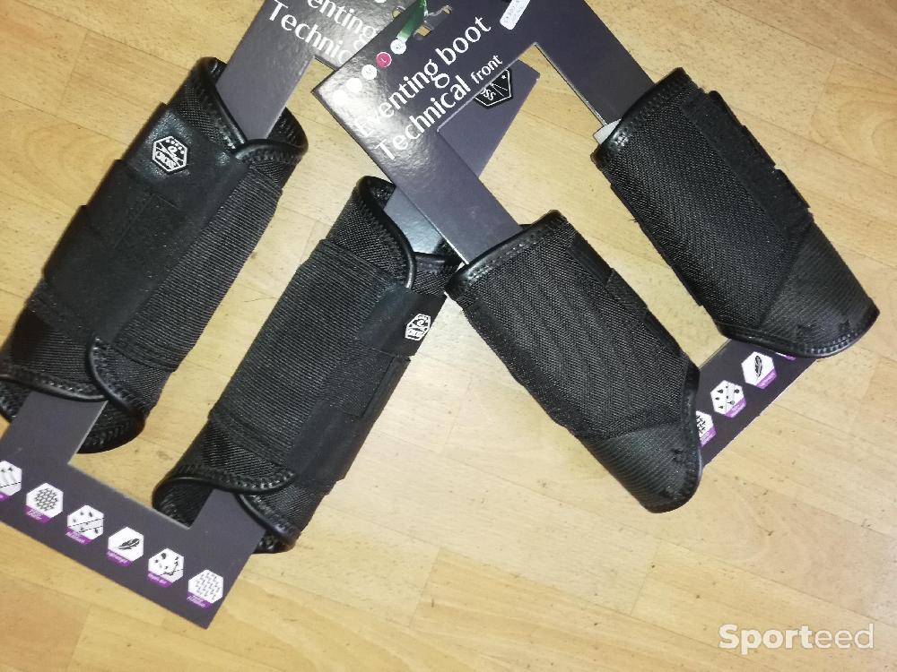 Equitation - ensemble guetres cross QHP couleur noir - photo 2