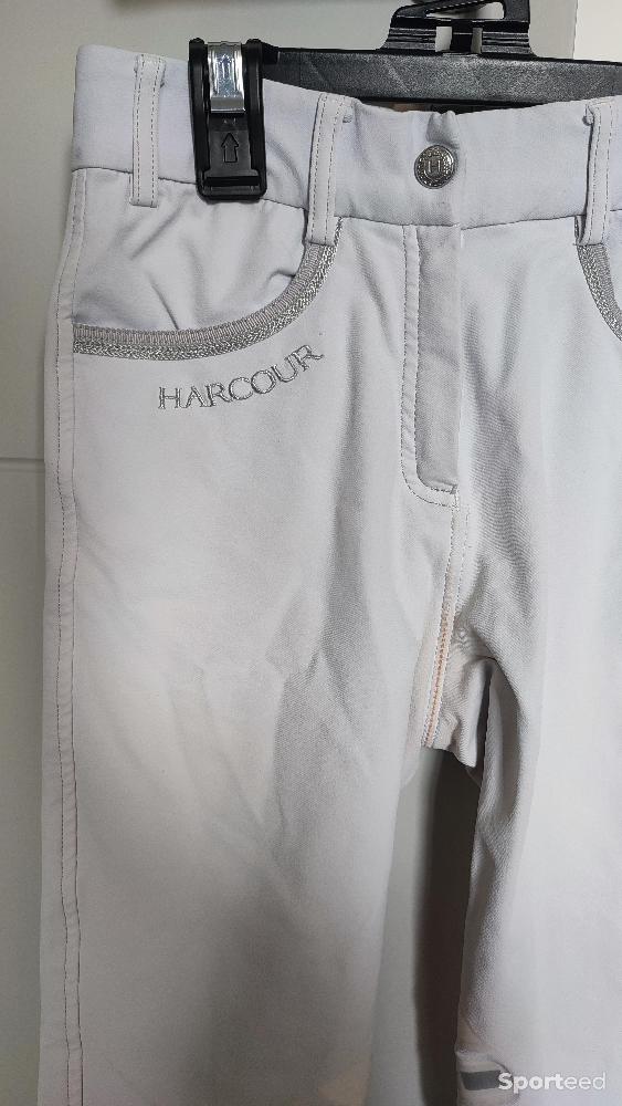 Equitation - Pantalon blanc Harcour équitation 32  - photo 4