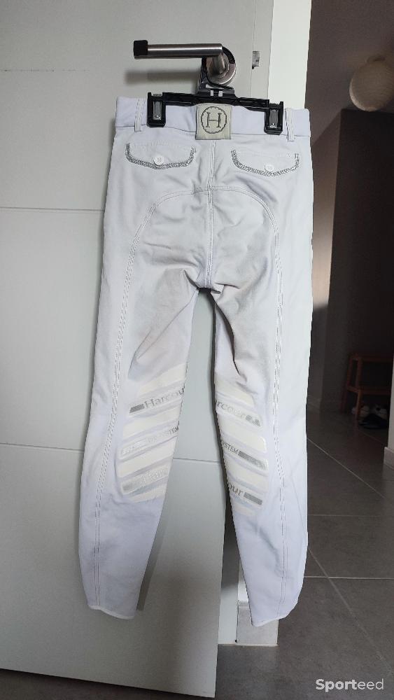Equitation - Pantalon blanc Harcour équitation 32  - photo 5