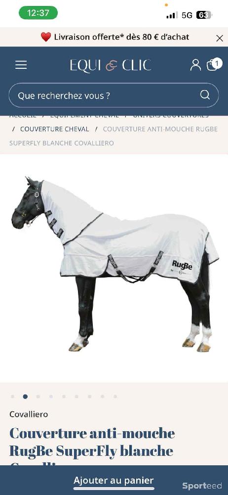 Equitation - Couverture anti mouche 135 - photo 1