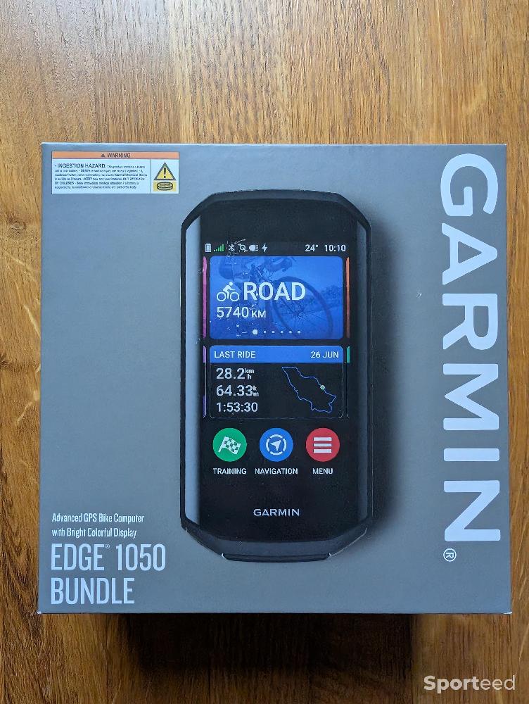 Accessoires électroniques - GPS vélo Garmin Edge 1050 bundle - photo 1