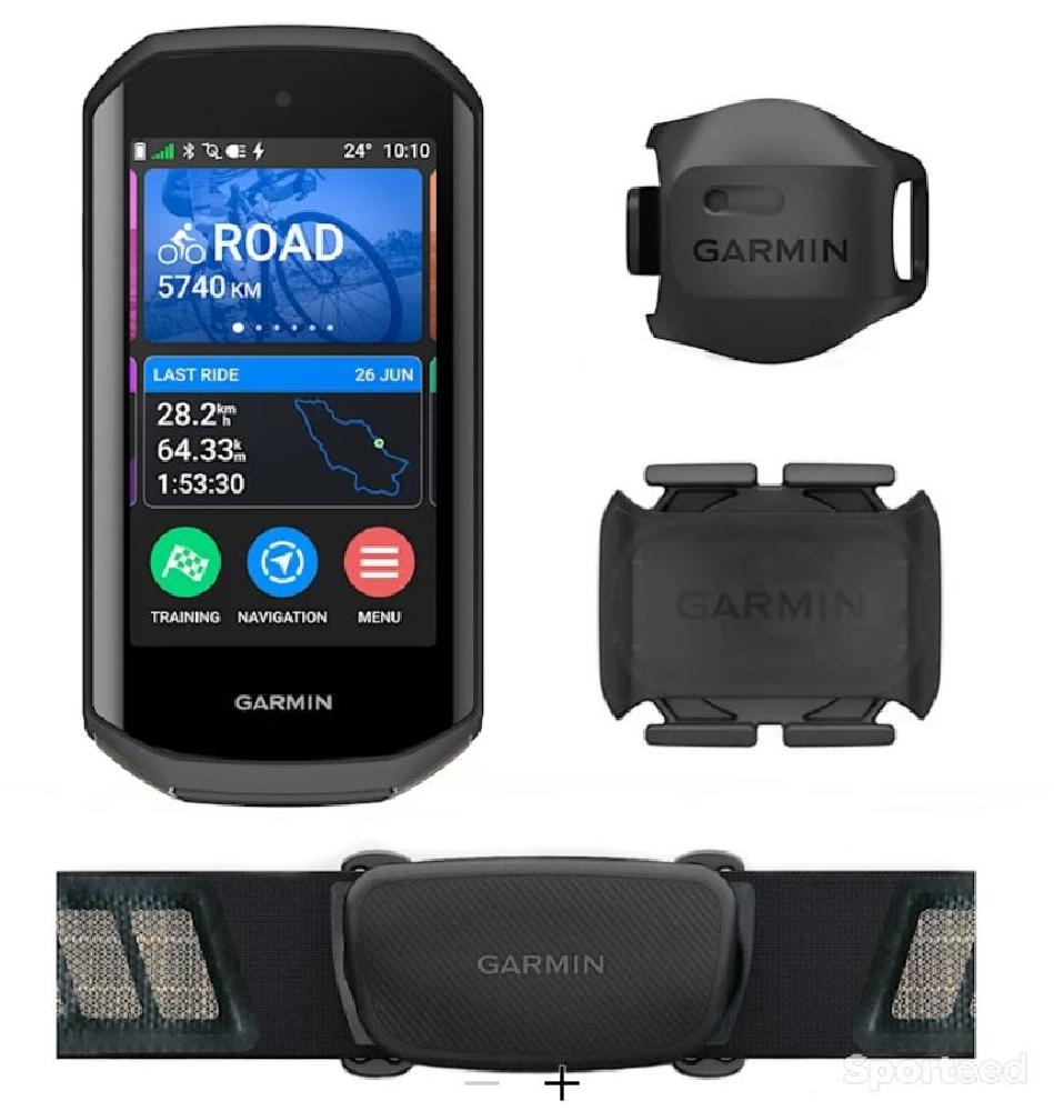 Accessoires électroniques - GPS vélo Garmin Edge 1050 bundle - photo 3