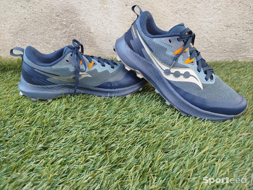 Course à pied trail - Saucony trail peregrine 14 pointure 42  - photo 1