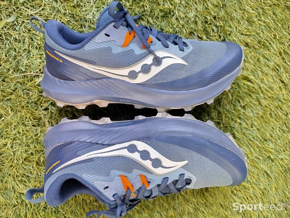 Course à pied trail - Saucony trail peregrine 14 pointure 42  - photo 3