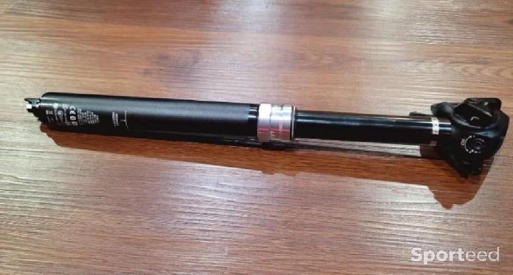 Vélo route - Tige de selle télescopique RockShox Reverb AXS - 31,6 mm 125 mm Noir AXS sans fil - photo 1