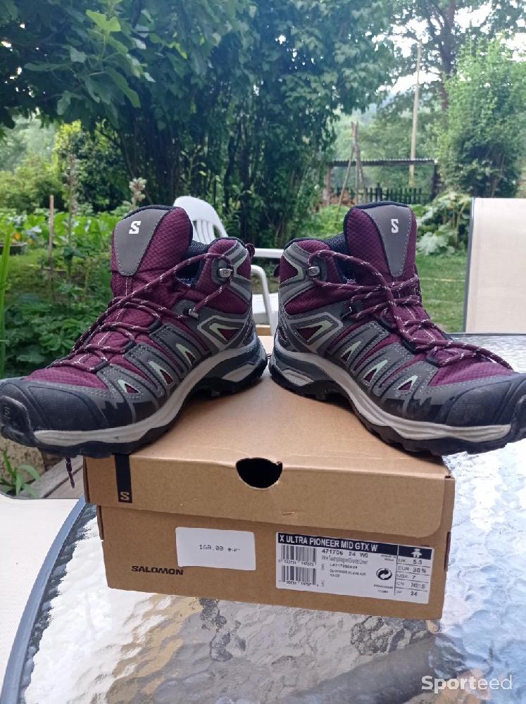 Randonnée / Trek - chaussures rando Salomon femme 38 2/3   - photo 1