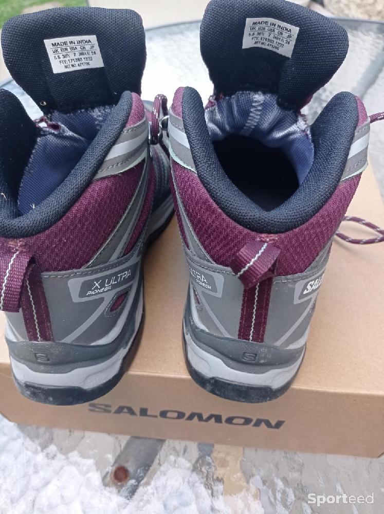 Randonnée / Trek - chaussures rando Salomon femme 38 2/3   - photo 3