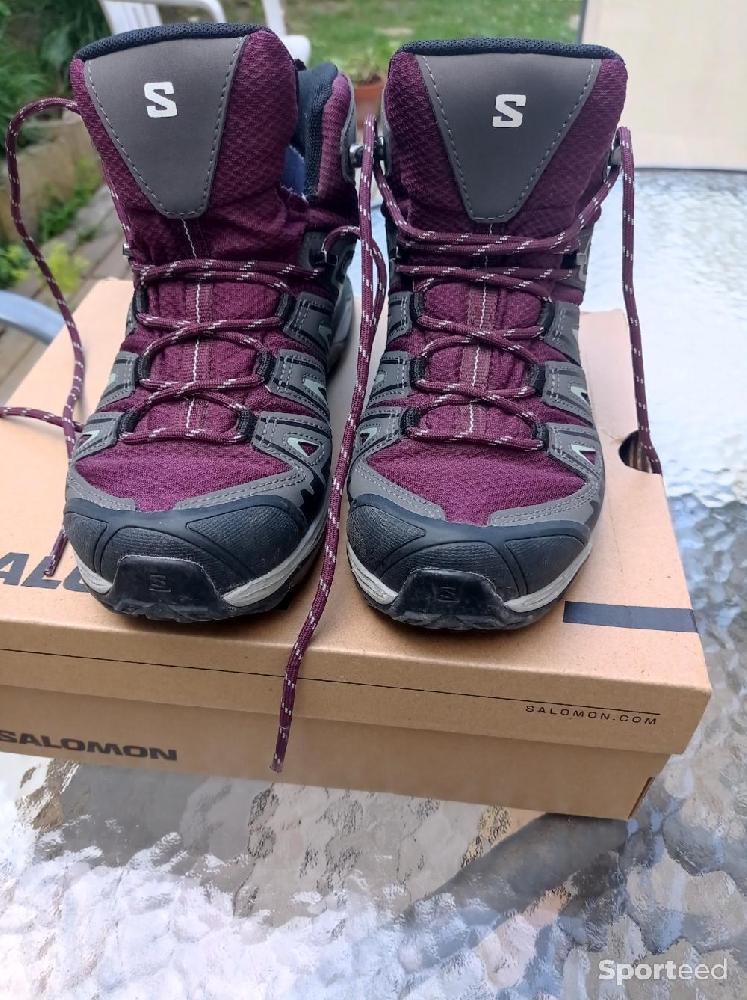 Randonnée / Trek - chaussures rando Salomon femme 38 2/3   - photo 4