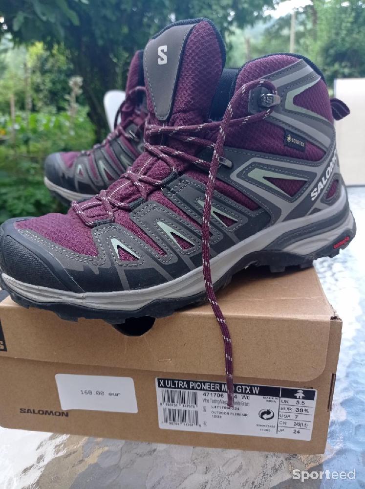 Randonnée / Trek - chaussures rando Salomon femme 38 2/3   - photo 5