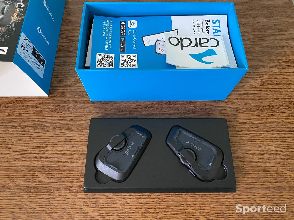 Moto route - Intercom moto Bluetooth CARDO Freecom 4X DUO neuf - photo 2