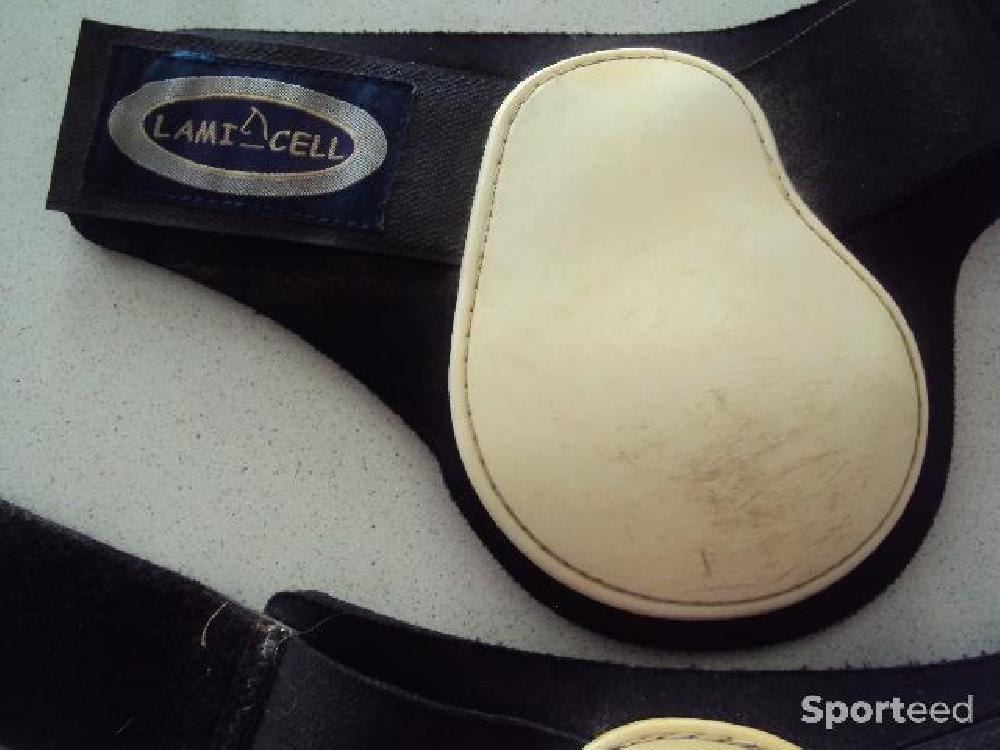 Equitation - paire de protège-boulets Lami Cell - taille cheval - photo 3
