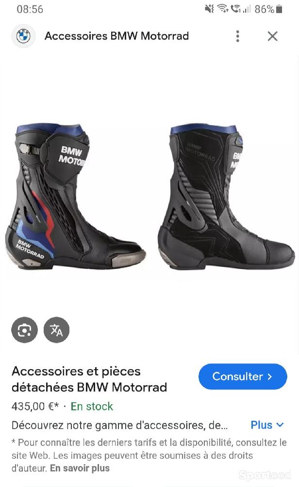 Moto route - BOTTES HOMME BMW NEUVE - photo 5