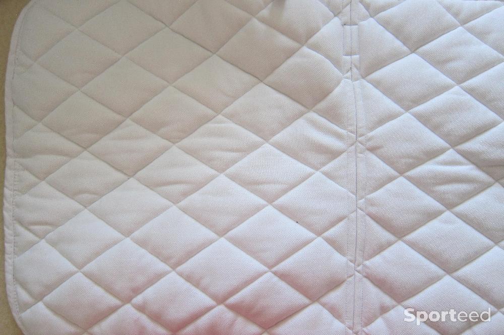 Equitation - Tapis de Selle blanc - photo 2