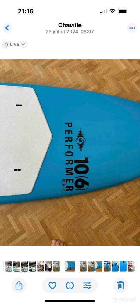 Stand-up paddle - Paddle Board Bic Sup 10’6 Performer - photo 2