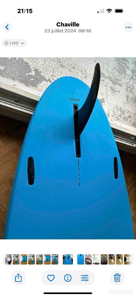 Stand-up paddle - Paddle Board Bic Sup 10’6 Performer - photo 5