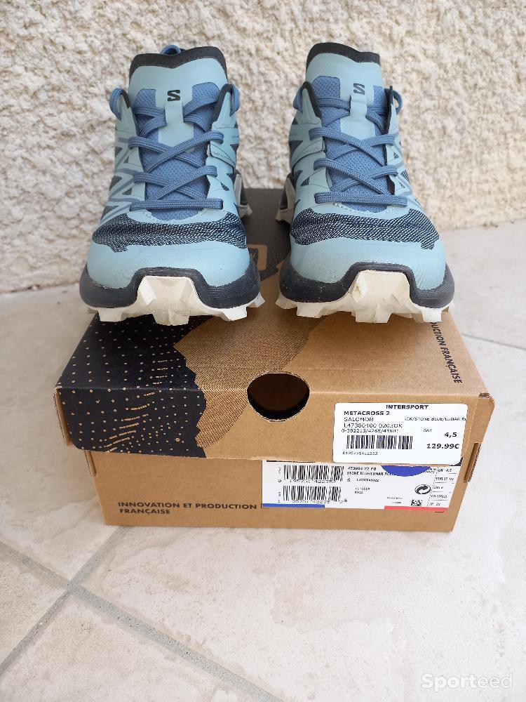 Course à pied trail - Chaussures de trail Salomon - photo 1
